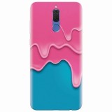 Husa silicon pentru Huawei Mate 10 Lite, Pink Liquid Dripping