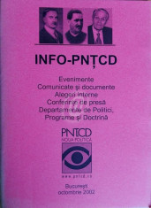Info - PNTCD. Evenimente, Comunicate si documente, Alegeri interne foto