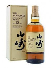 whisky Yamazaki 12 ani sigilat , timbru foto