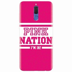 Husa silicon pentru Huawei Mate 10 Lite, Pink Nation