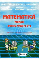 Matematica. Manual pentru clasa a V-a (Singer) foto