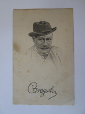 Carte postala necirculata I.L.Caragiale aproximativ 1915 foto