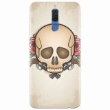 Husa silicon pentru Huawei Mate 10 Lite, Skulls And Roses