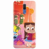 Husa silicon pentru Huawei Mate 10 Lite, Children Kids Robots Illustration Colorful K