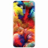 Husa silicon pentru Huawei Mate 10 Lite, Oil Painting Colorful Strokes