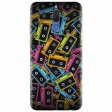 Husa silicon pentru Huawei Mate 10 Lite, Audio Cassette Color Vector