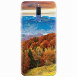 Husa silicon pentru Huawei Mate 10 Lite, Autumn Mountain Fall Rusty Forest Colours