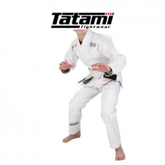 Kimono BJJ Tatami pentru copii model SRS 2 Alb foto