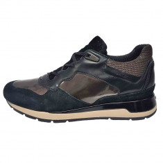 Pantofi sport dama, din piele naturala, Geox, D62N1-01-06, negru, marime: 39 foto