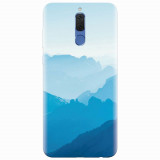 Husa silicon pentru Huawei Mate 10 Lite, Blue Mountain Crests