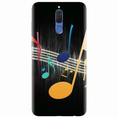 Husa silicon pentru Huawei Mate 10 Lite, Colorful Music foto
