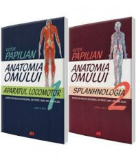 Vand Atlas de Anatomie VICTOR PAPILIAN , Vol 1&amp;amp;2, STARE NOUA 100% ! foto