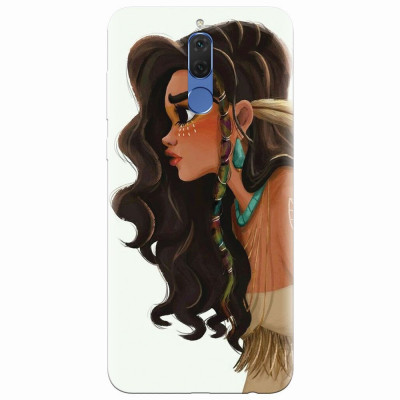 Husa silicon pentru Huawei Mate 10 Lite, Indian Girl foto