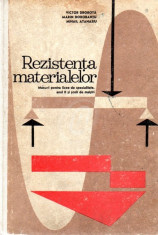 Rezistenta materialelor. Manual pt. licee de specialitate anul II foto