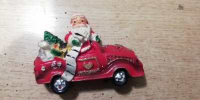 M3 C3 - Magnet frigider - tematica sarbatori de iarna - Mos Craciun foto