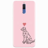 Husa silicon pentru Huawei Mate 10 Lite, Love Dog