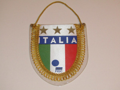 Fanion - Federatia de Fotbal din ITALIA foto