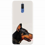 Husa silicon pentru Huawei Mate 10 Lite, Doberman