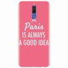 Husa silicon pentru Huawei Mate 10 Lite, Paris Is Always A Good Idea