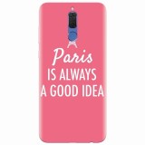 Husa silicon pentru Huawei Mate 10 Lite, Paris Is Always A Good Idea