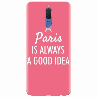 Husa silicon pentru Huawei Mate 10 Lite, Paris Is Always A Good Idea foto