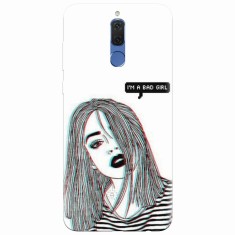 Husa silicon pentru Huawei Mate 10 Lite, Im A Bad Girl