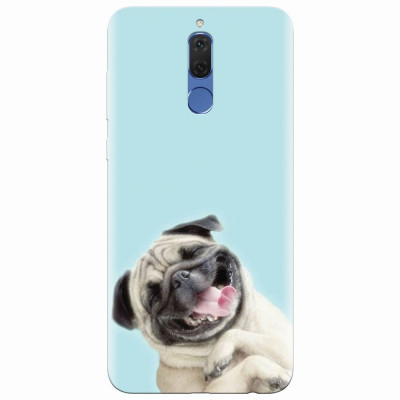 Husa silicon pentru Huawei Mate 10 Lite, Happy Dog foto