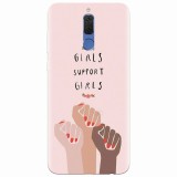 Husa silicon pentru Huawei Mate 10 Lite, Girls Supportgirls