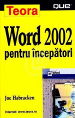 Word 2002 pentru incepatori foto