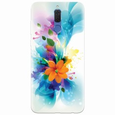 Husa silicon pentru Huawei Mate 10 Lite, Flower 011