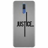 Husa silicon pentru Huawei Mate 10 Lite, Amir Justice Minimalistic Nubheebuccus Text