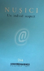 Un individ suspect (Ed. pentru literatura) foto