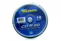 CD-R TRAXDATA 52X CAKE 10 foto