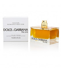 Dolce &amp;amp; Gabbana The One For Her 75ml (EDP) _ Tester Parfum ( Plus Cadou ) foto