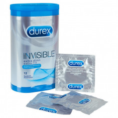 Prezervative Durex Invisible Extra Thin 12 buc foto