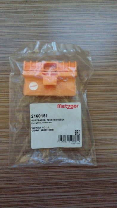 Set ghidaj sina macara geam lateral Metzger A3/A6/Allroad-cod 2160151 -set 2 buc