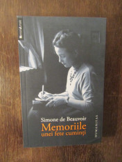 MEMORIILE UNEI FETE CUMINTI - SIMONE DE BEAUVOIR foto