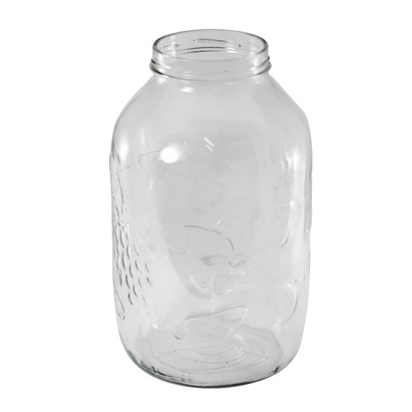 8 x Borcan 5 litri din sticla cu capac, 10 x Presa pentru muraturi 1.75L -  5L | arhiva Okazii.ro