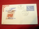 Plic FDC -Aviatia Austria 1961