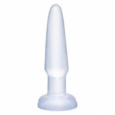 Rubber Works Butt Plug-Clear Transparent foto