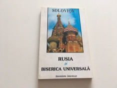 VLADIMIR SOLOVIOV, RUSIA SI BISERICA UNIVERSALA. PREFATA DE IOAN I ICA JR. foto