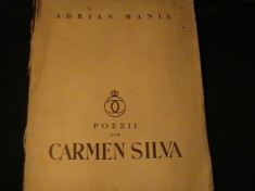 ADRIAN MANIU-POEZII DIN CARMEN SILVA CU DESENURI DE RODICA MANIU- foto