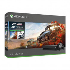 Consola Microsoft Xbox One X 1TB cu Forza Horizon 4 si Forza Motorsport 7 foto