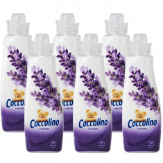 6 x Balsam de rufe Coccolino Lavanda, 6 x 950ml foto