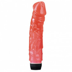 Vibrator Jelly Penetrating Pleasures Rosu foto