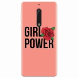 Husa silicon pentru Nokia 5, Girl Power 2
