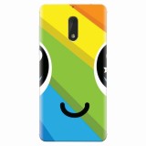 Husa silicon pentru Nokia 6, Happy Face