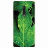 Husa silicon pentru Nokia 5, Leaves And Dew