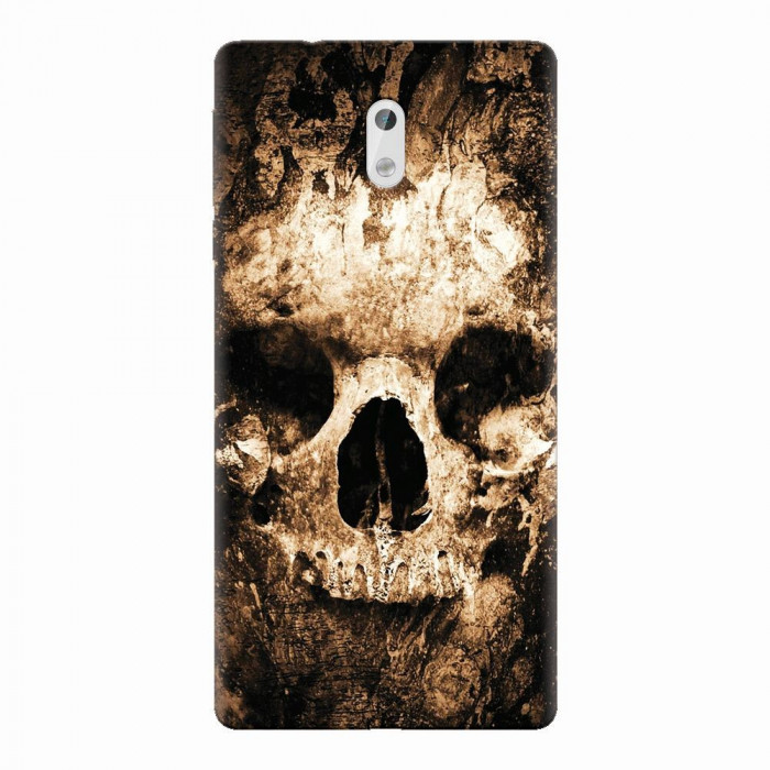 Husa silicon pentru Nokia 3, Zombie Skull