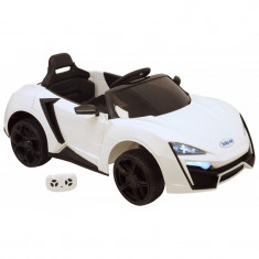 Masina electrica Baby Mix Hyper Car QLS 5188 White foto